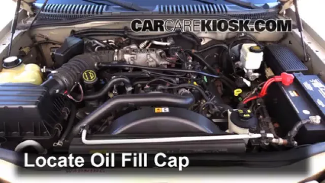 2005 Mercury Mountaineer Premier 4.6L V8 Huile Ajouter de l'huile